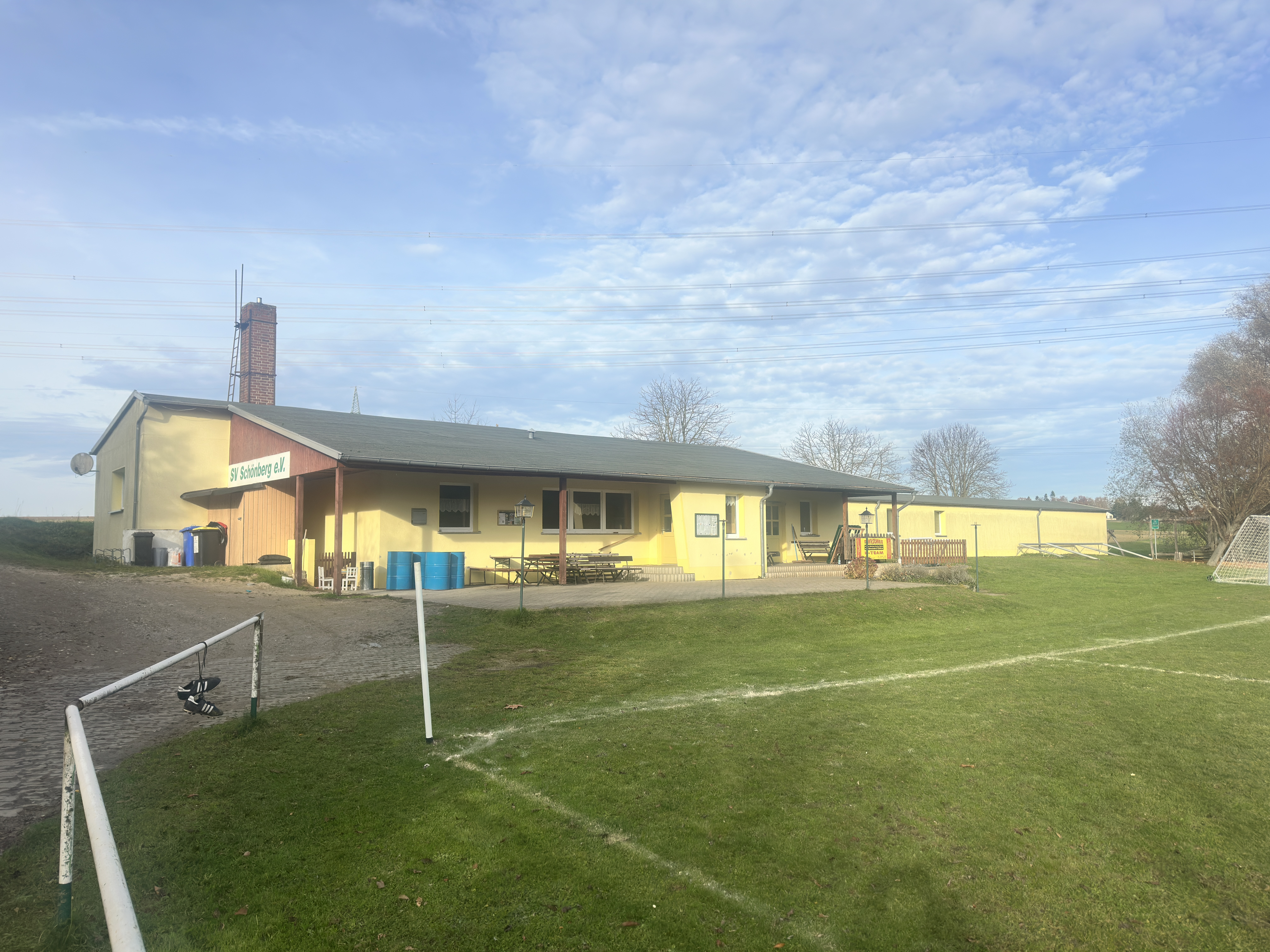 Außenansicht Vereinsheim