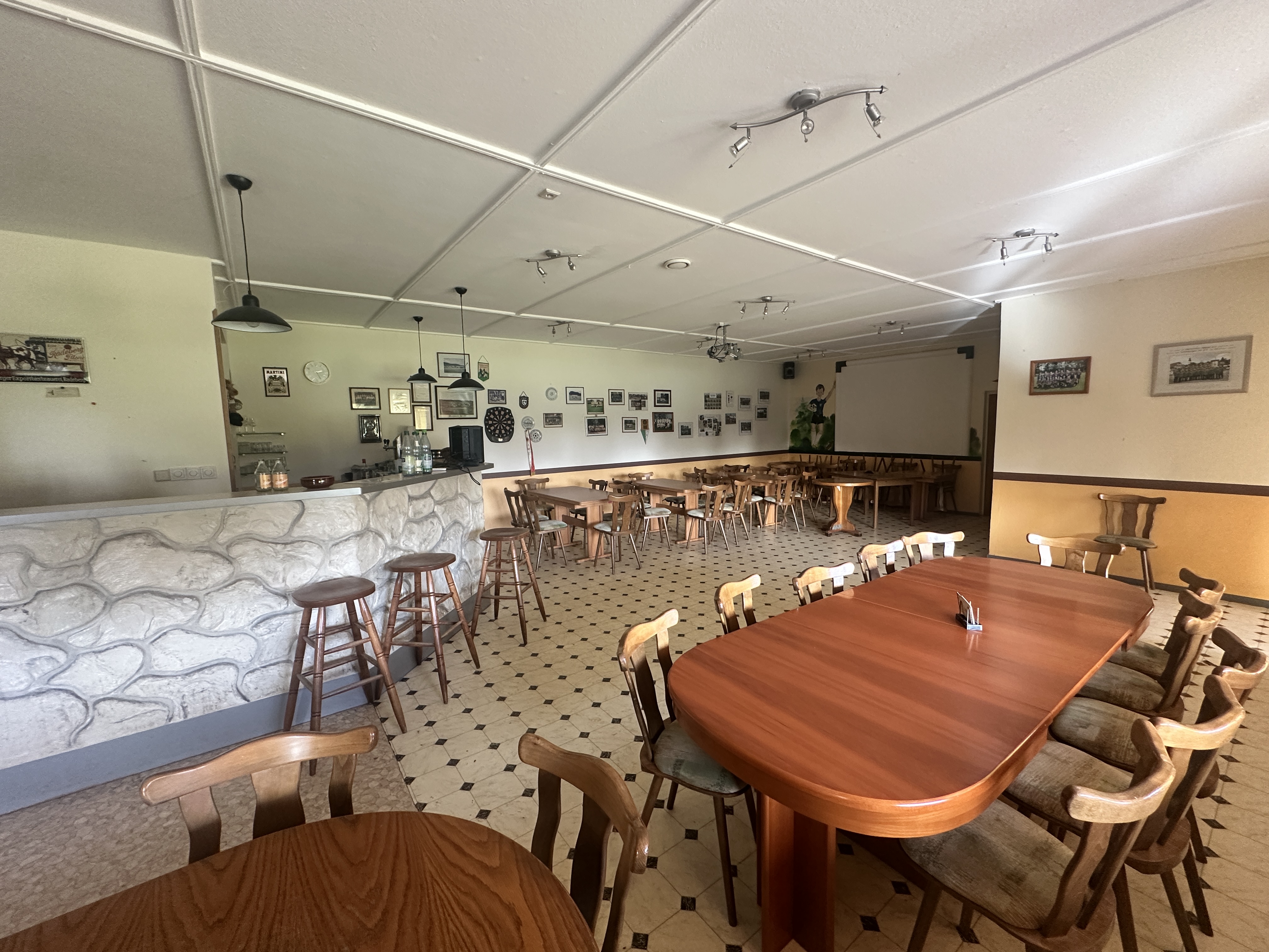 Sitzbereich Vereinsheim