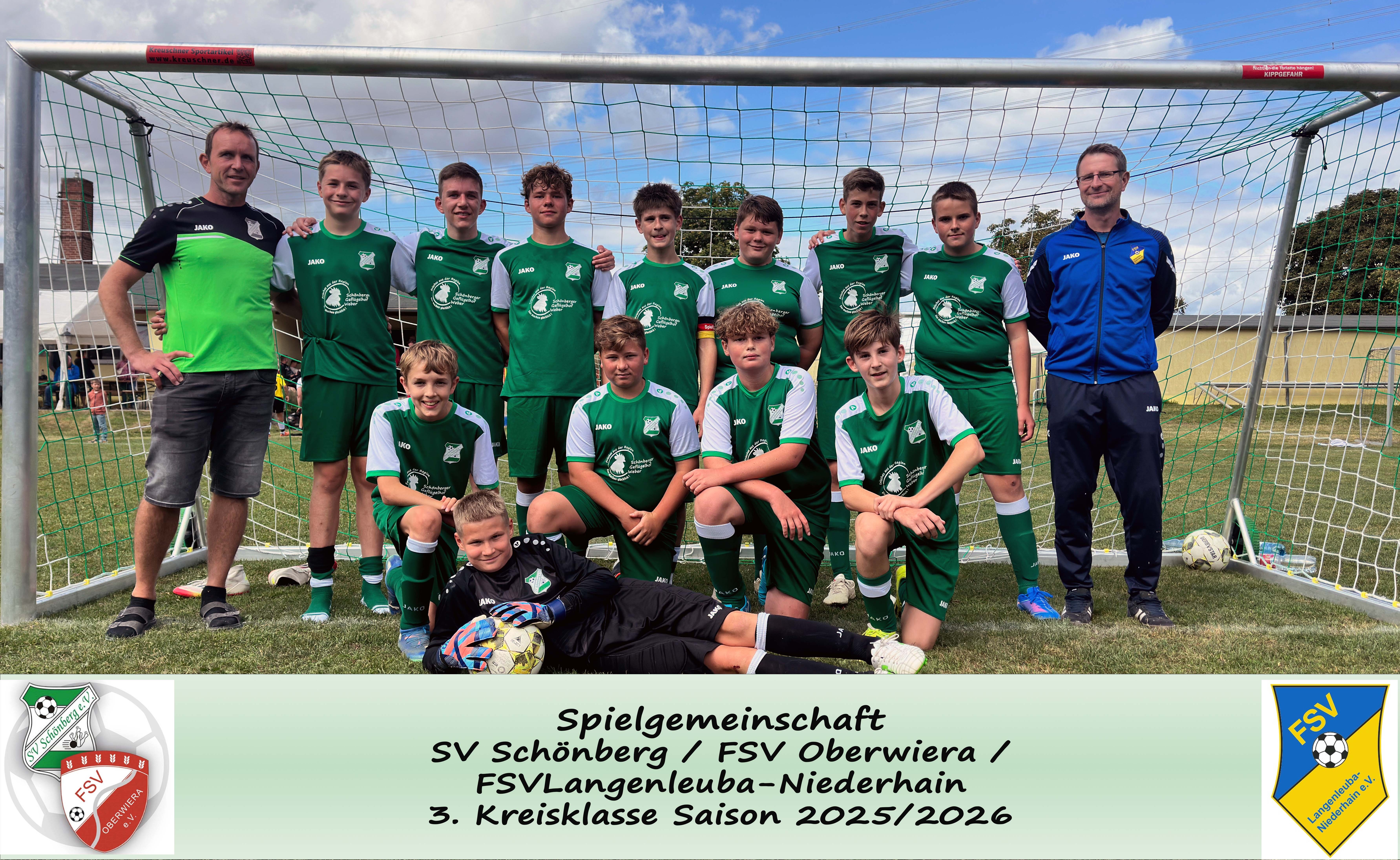 Teamfoto C‑Jugend